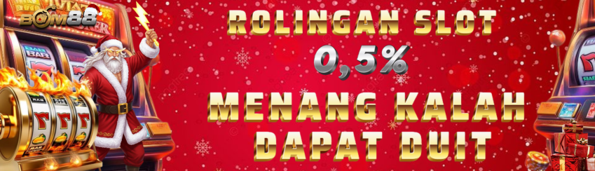 BONUS MINGGUAN SLOT & ARCADE 0.5% BOM88