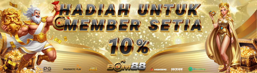 PROMO NATAL BONUS  10% UNTUK MEMBER SETIA